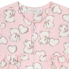 Baby Girls White & Pink Tracksuit Set ( 3 Piece ), 1, hi-res