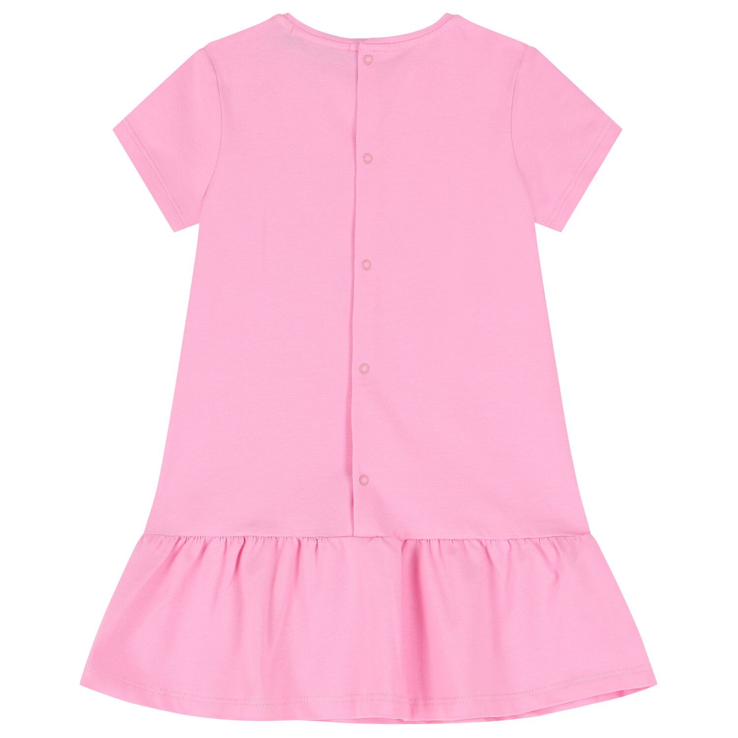 Younger Girls Pink Logo Bag Dress, 2, hi-res image number null