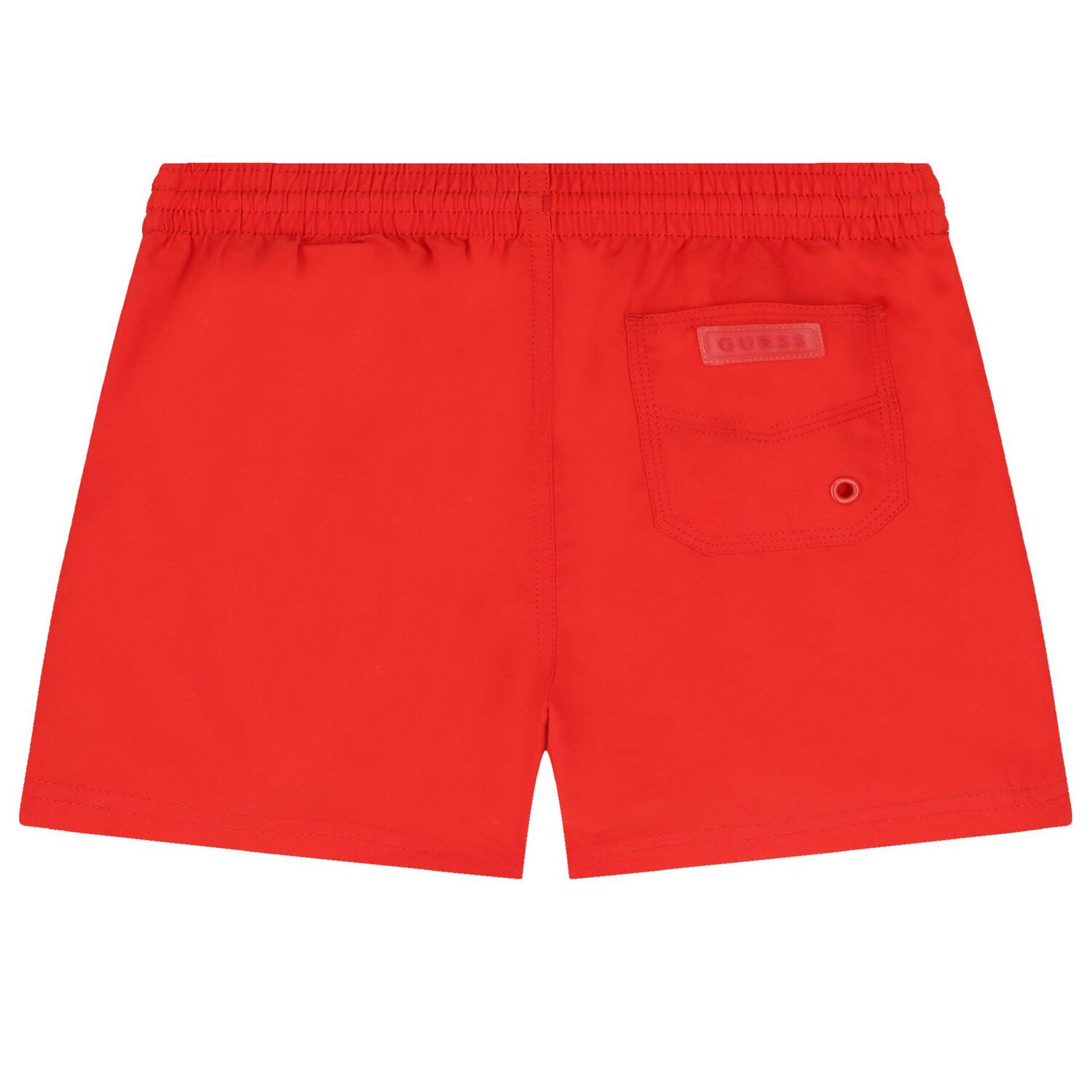 Boys Red Logo Swim Shorts, 1, hi-res image number null