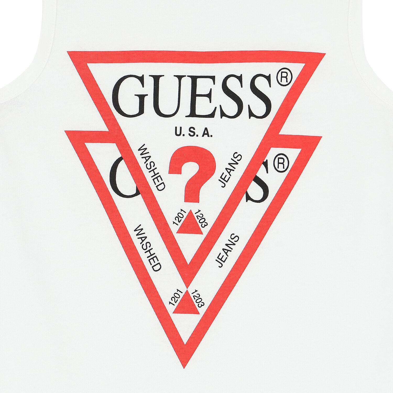 Girls White Logo Dress, 1, hi-res