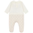 Ivory & Beige Logo Babygrow Gift Set, 1, hi-res