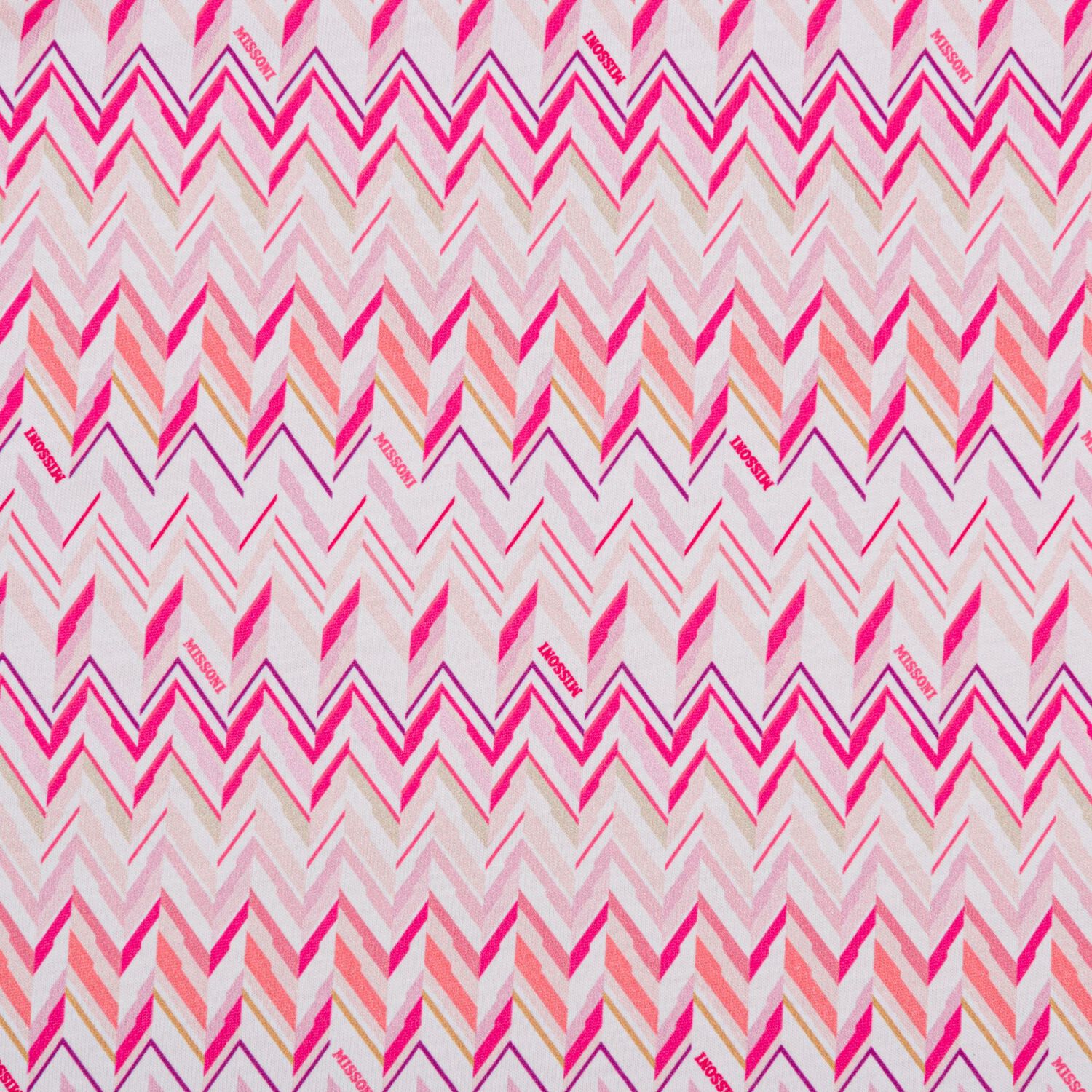 Baby Girls Pink & White Zig Zag Nest, 1, hi-res