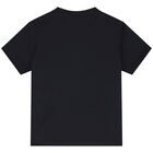 Boys Navy Blue Logo T-Shirt, 2, hi-res