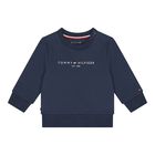Baby Boys Navy Blue Logo Tracksuit, 1, hi-res