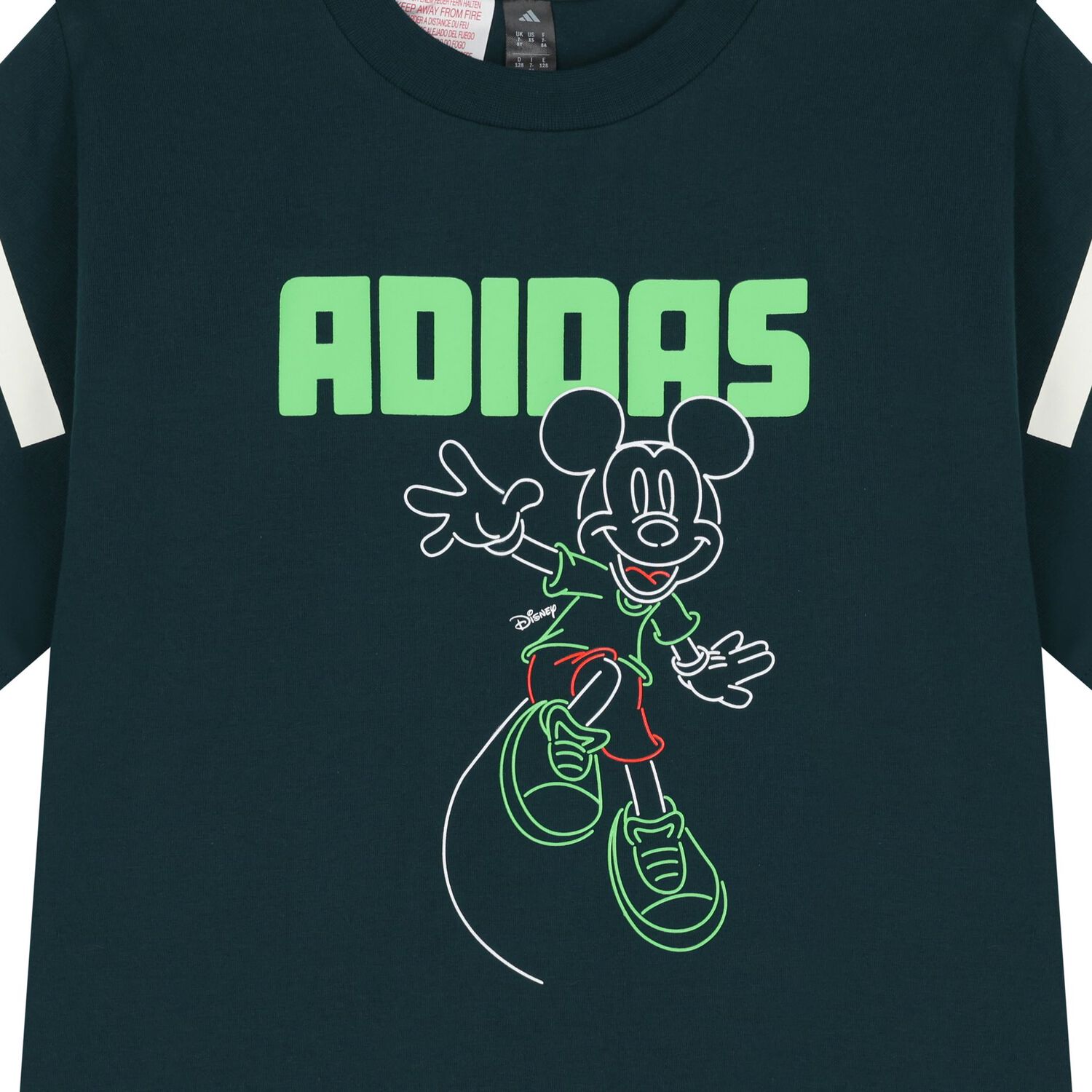 Green Disney Logo Shorts Set, 1, hi-res