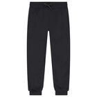 Boys Beige, White & Black Tracksuit Set (3 Piece), 2, hi-res