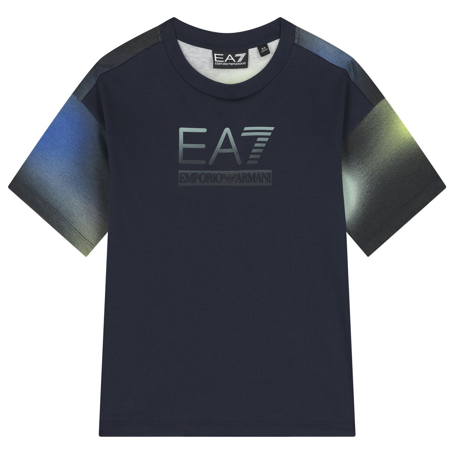 Boys Navy Blue Logo T-Shirt, 2, hi-res