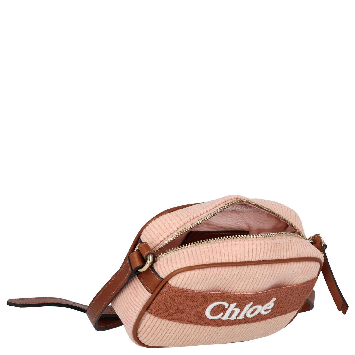 Girls Pink Logo Handbag, 1, hi-res