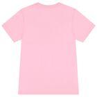 Girls Pink Logo T-Shirt, 1, hi-res