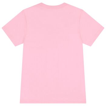 Girls Pink Logo T-Shirt