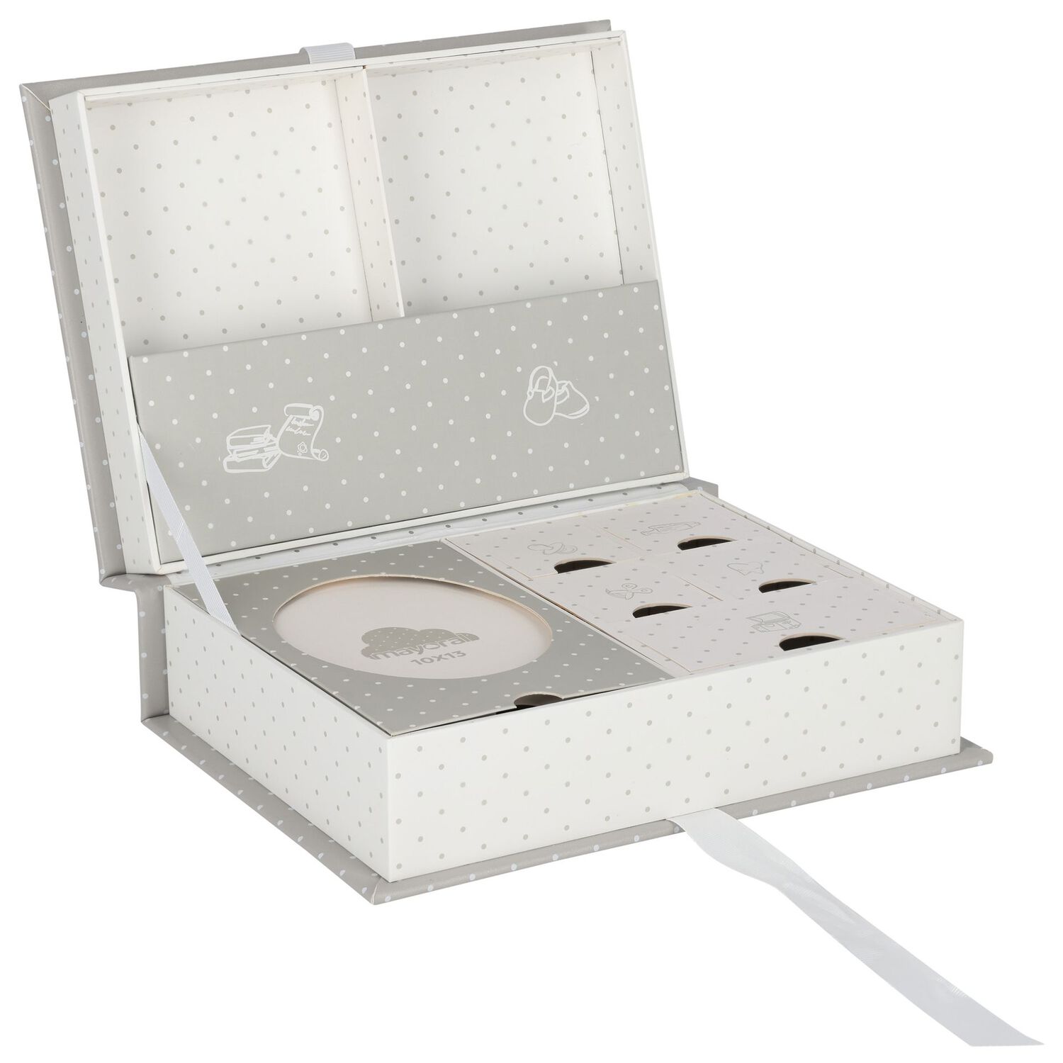 Baby Gift Set Grey Memory Box, 1, hi-res