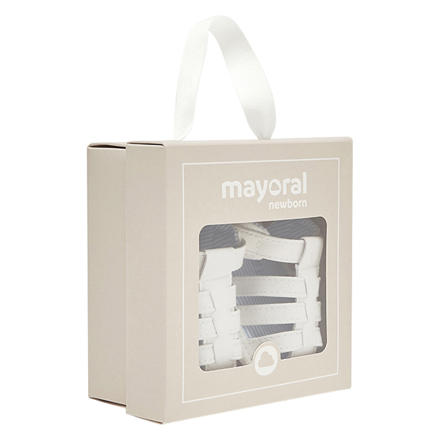 Baby Boys White Sandals, 2, hi-res