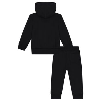 Black Logo Tracksuit