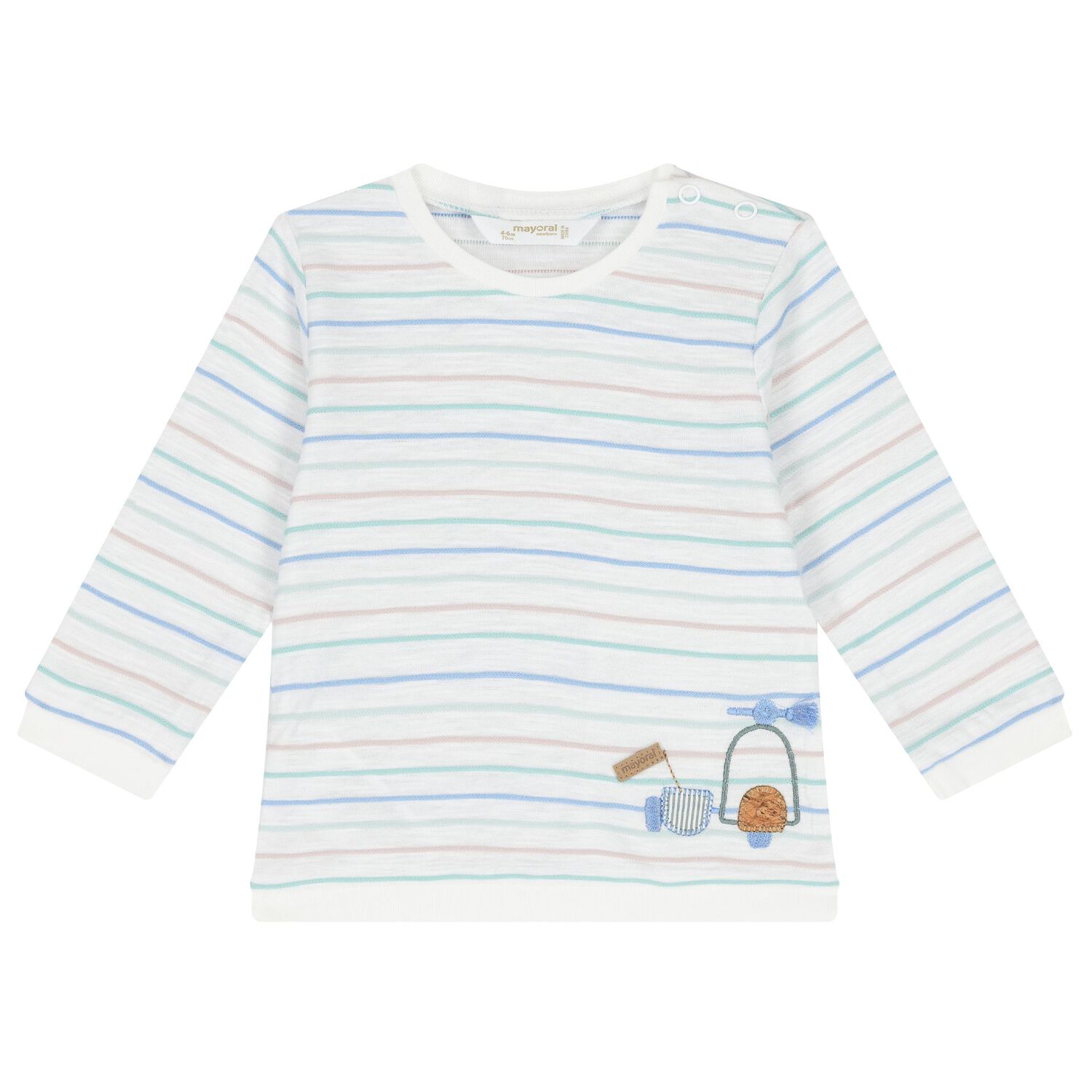 Baby Boys Green & White Tracksuits ( 2-Pack ), 1, hi-res