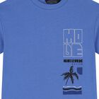 Boys Blue & Black Shorts Set, 1, hi-res