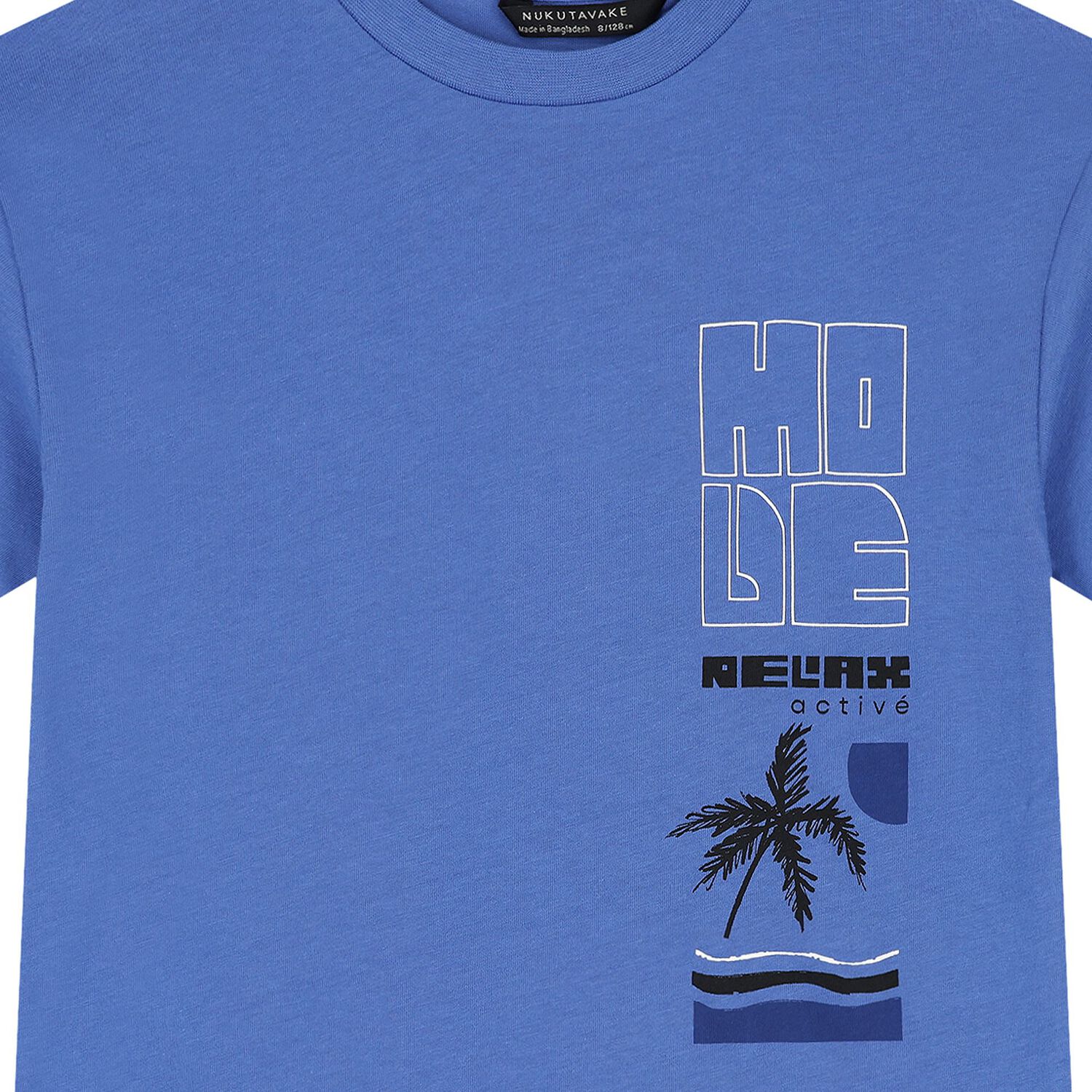 Boys Blue & Black Shorts Set, 1, hi-res