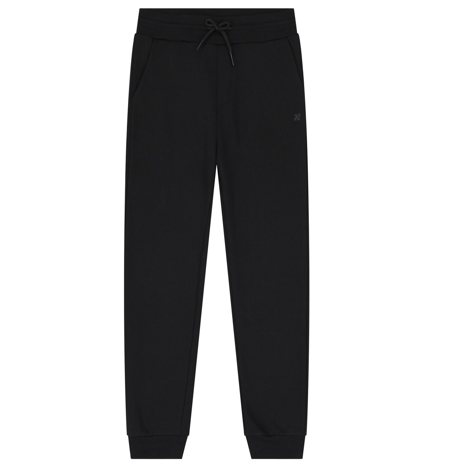 Boys Black Joggers, 2, hi-res