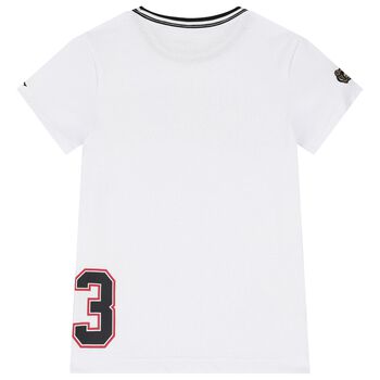 Boys White Jordan Logo T-Shirt