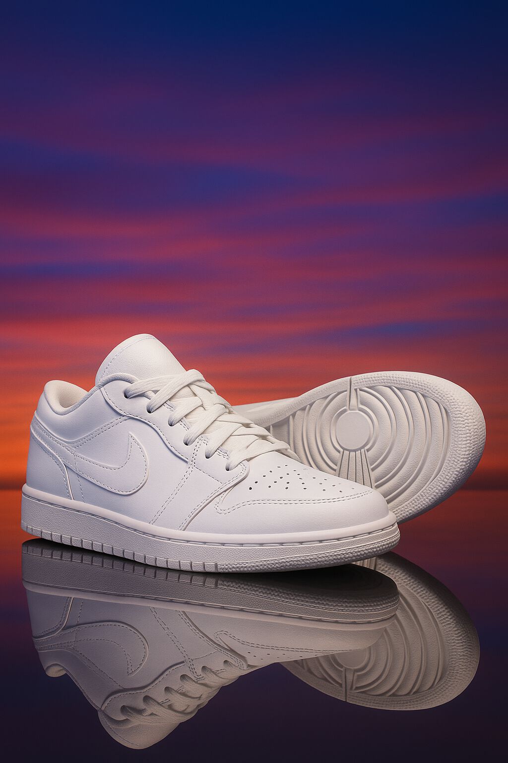 white jordan 1s junior