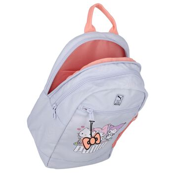 Girls Purple & Pink Hello Kitty Backpack