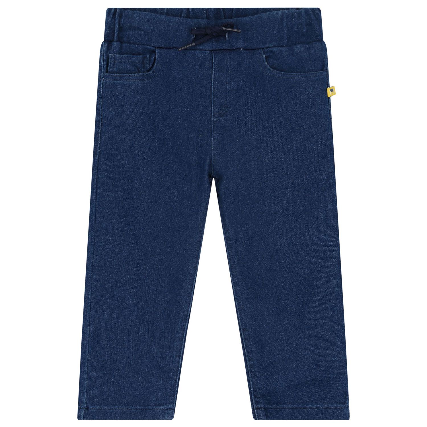Younger Boys Yellow & Blue Denim Trouser Set, 1, hi-res image number null