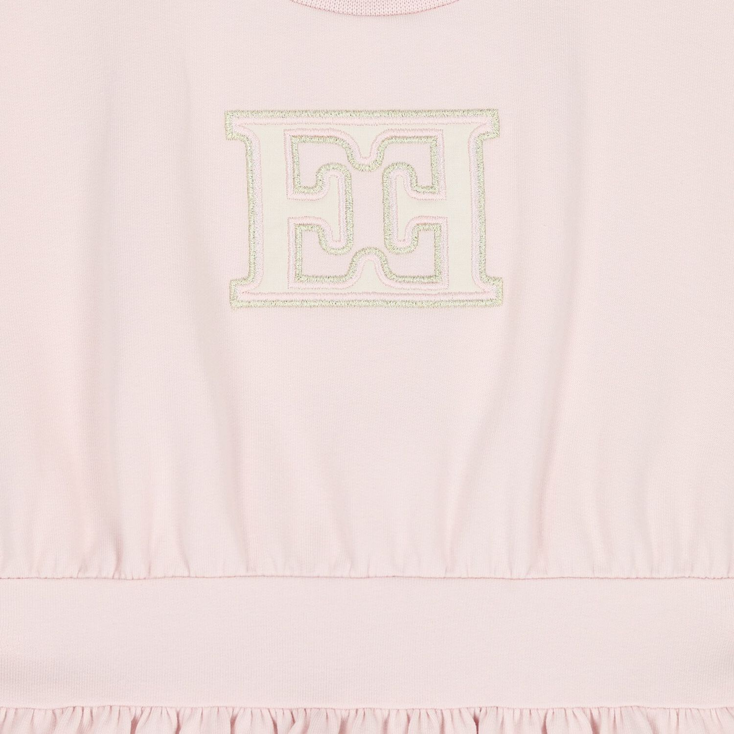 Younger Girls Pink Logo Dress, 3, hi-res
