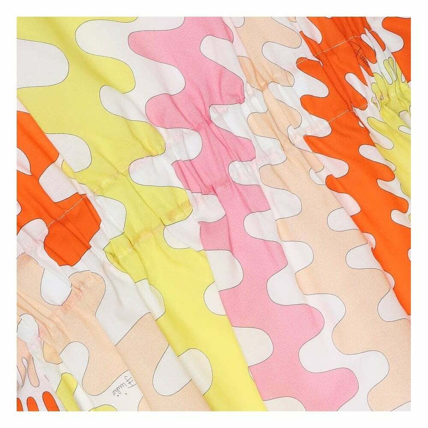 Girls Iconic Print Dress, 1, hi-res