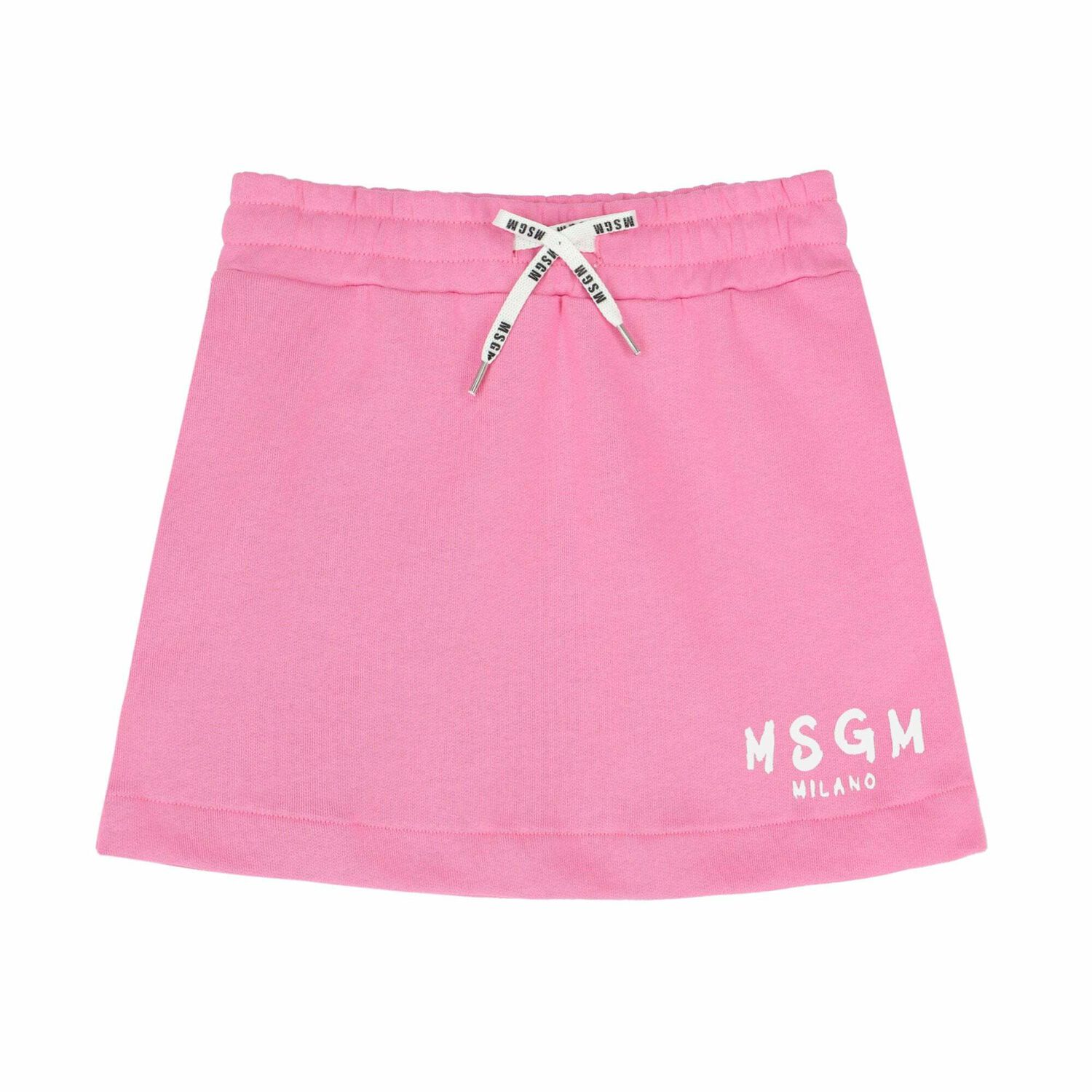 Girls Pink Logo Skirt, 3, hi-res