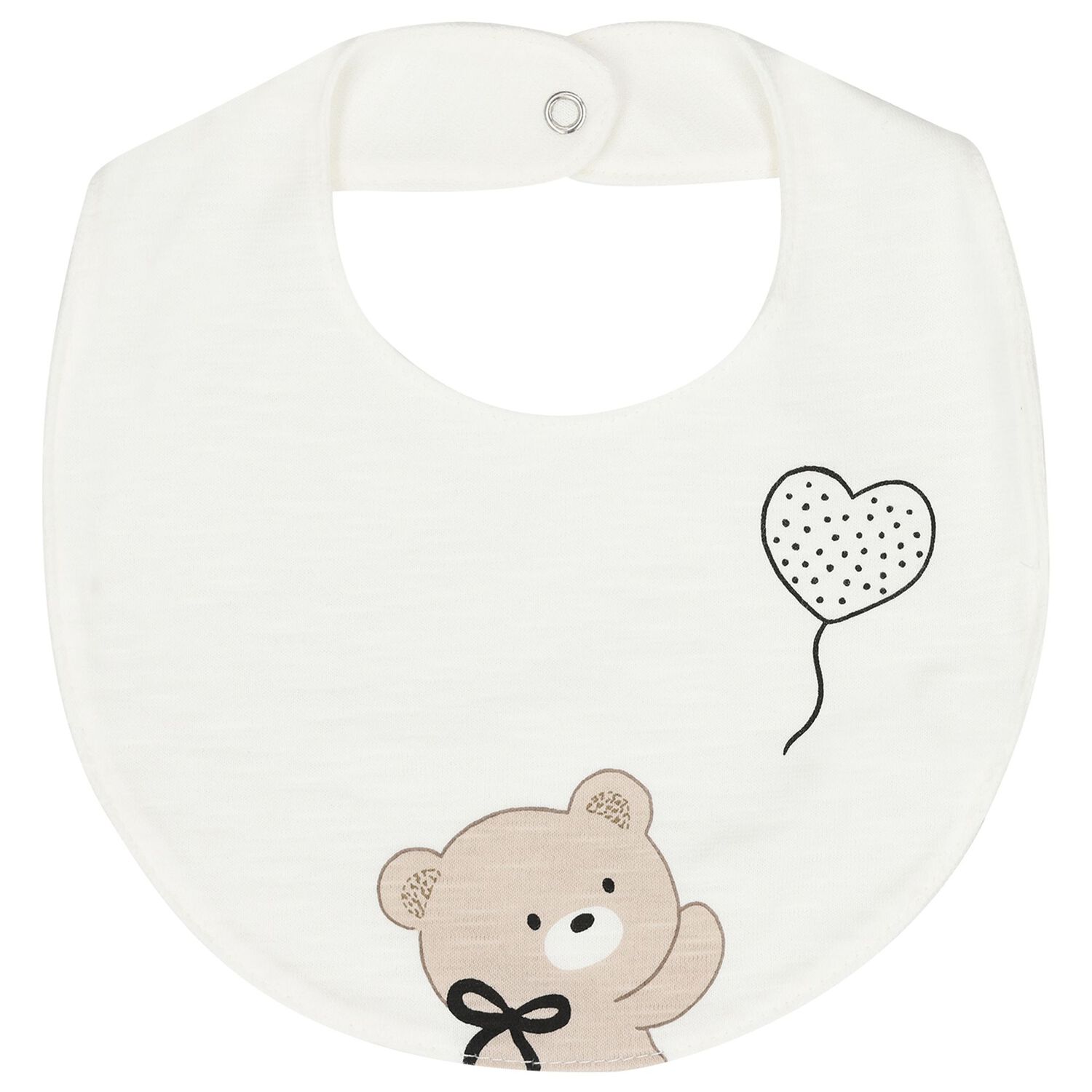 Baby Girls Ivory Teddy Bear Babygrow Set, 1, hi-res