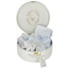 Baby Boys White & Blue Logo Gift Set, 1, hi-res