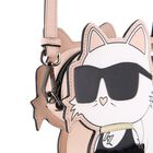Girls White Choupette Handbag ( 21cm ), 1, hi-res