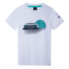Boys White Logo T-Shirt, 1, hi-res