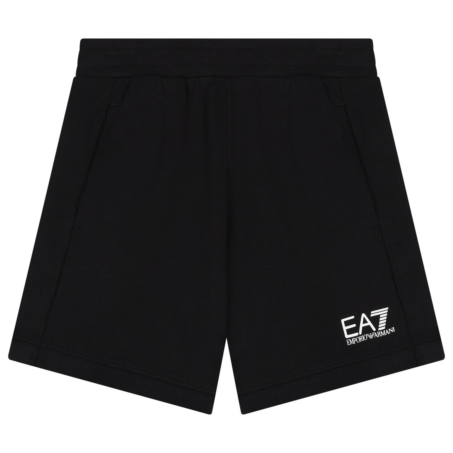 Boys Black Logo Shorts Set, 6, hi-res image number null