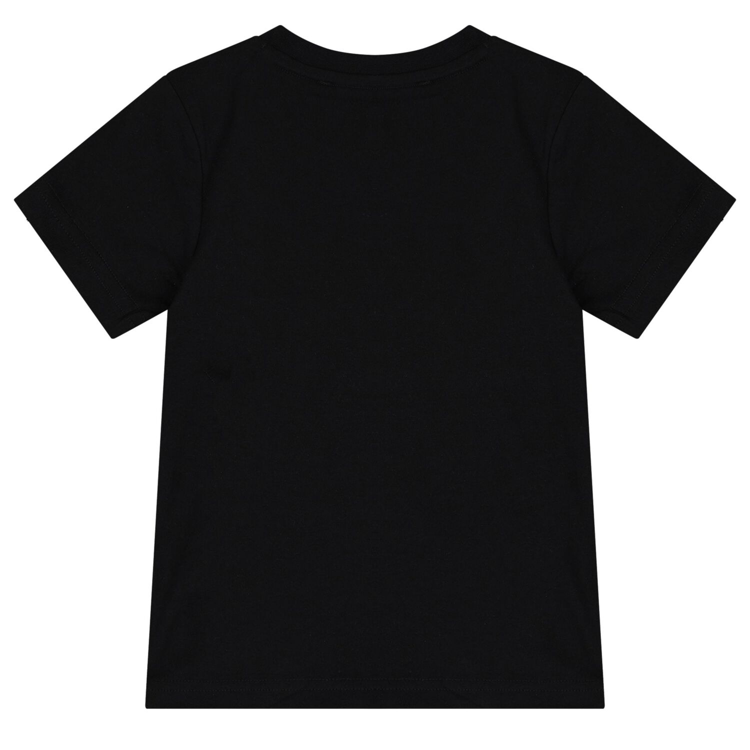 Boys Black Logo T-Shirt, 1, hi-res