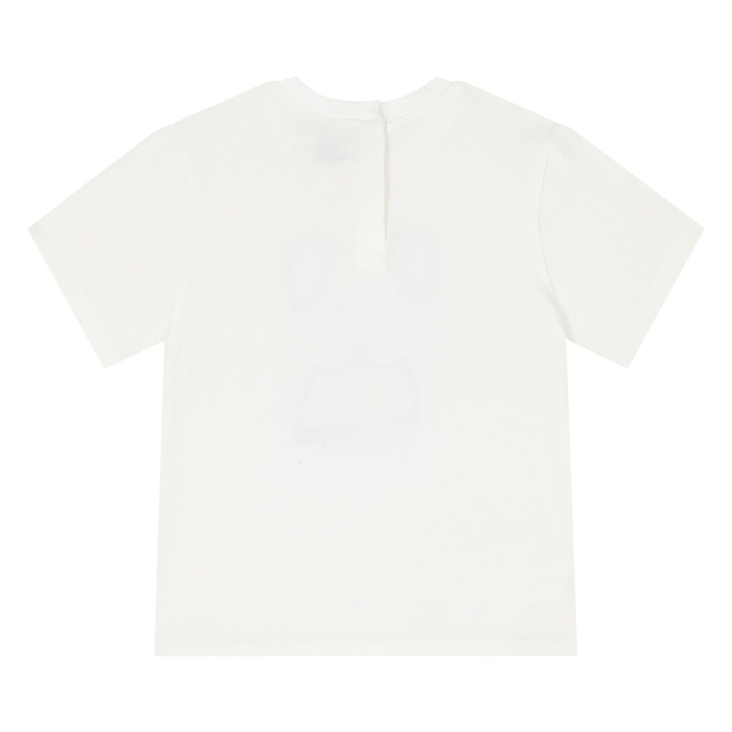 Younger Boys White & Blue Puppy Shorts Set, 1, hi-res