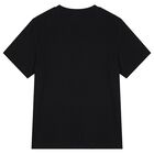 Black Logo Popcorn T-Shirt, 3, hi-res