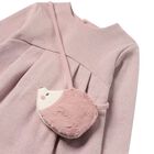 Younger Girls Pink Dress Set, 1, hi-res