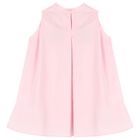 Girls Pink Teddy Bear Dress, 1, hi-res