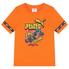 Boys Orange Hot Wheels Graphic T-Shirt, 2, hi-res
