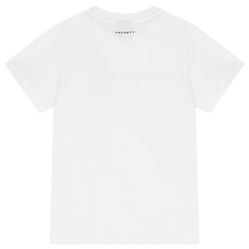 Boys White Logo T-Shirt