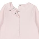 Baby Girls Pink Teddy Bear Dress, 2, hi-res