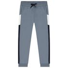 Boys Blue & Navy Blue 3-Piece Tracksuit, 1, hi-res