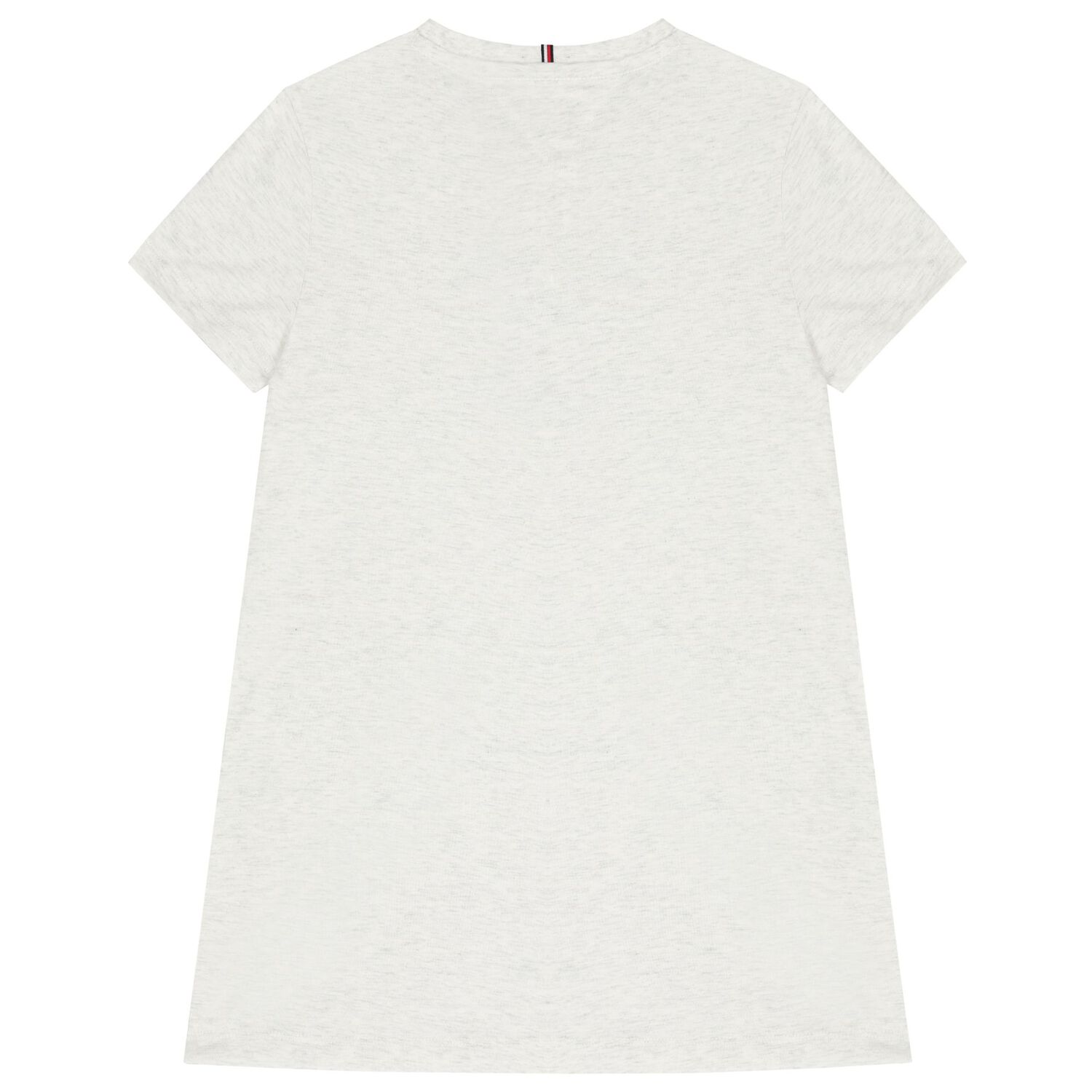 Girls Grey Cotton Sequin Flag Dress, 1, hi-res