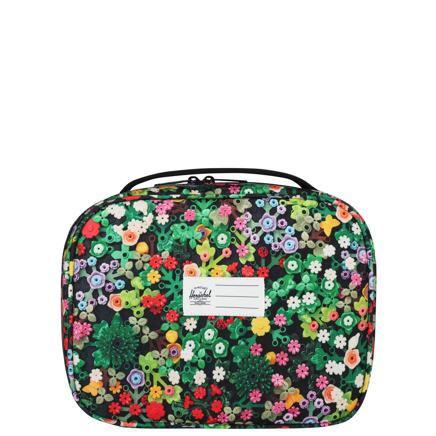 Girls Green Floral LEGO® Lunch Bag, 1, hi-res image number null