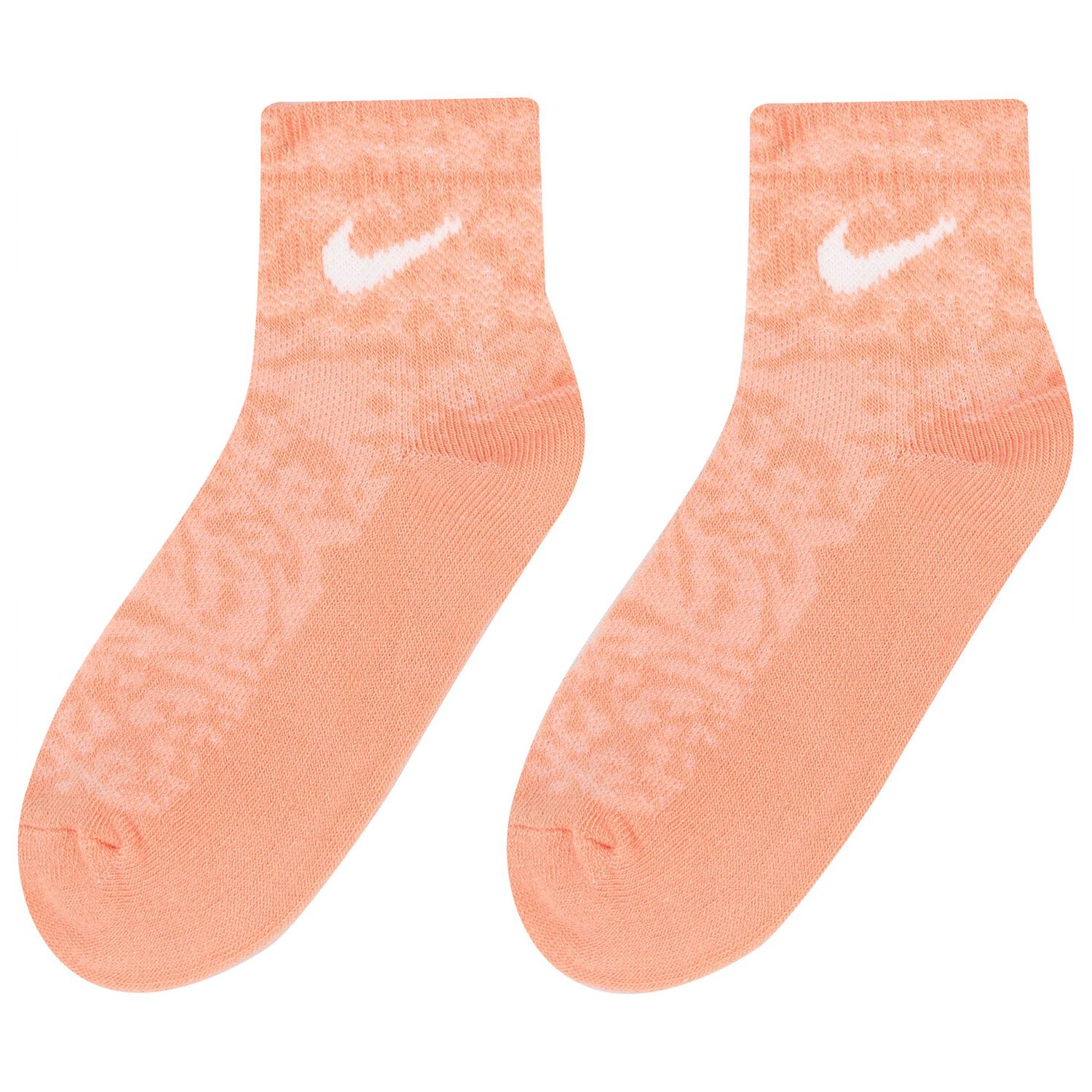 Girls White & Pink Logo Socks ( 6-Pack ), 1, hi-res image number null