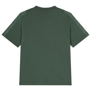 Boys Green Logo T-Shirt