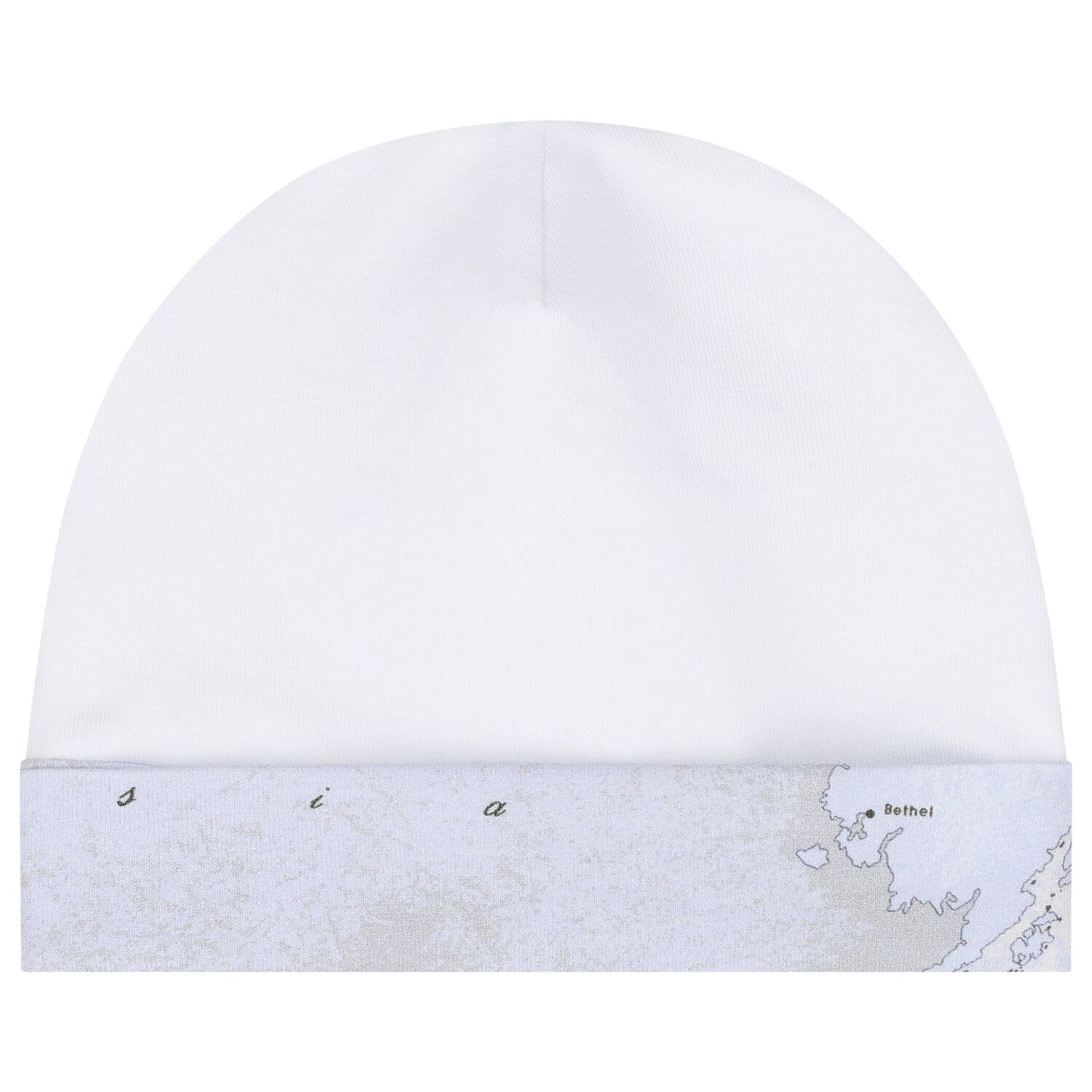 Baby Boys White & Blue Geo Map Babygrow Gift Set, 2, hi-res