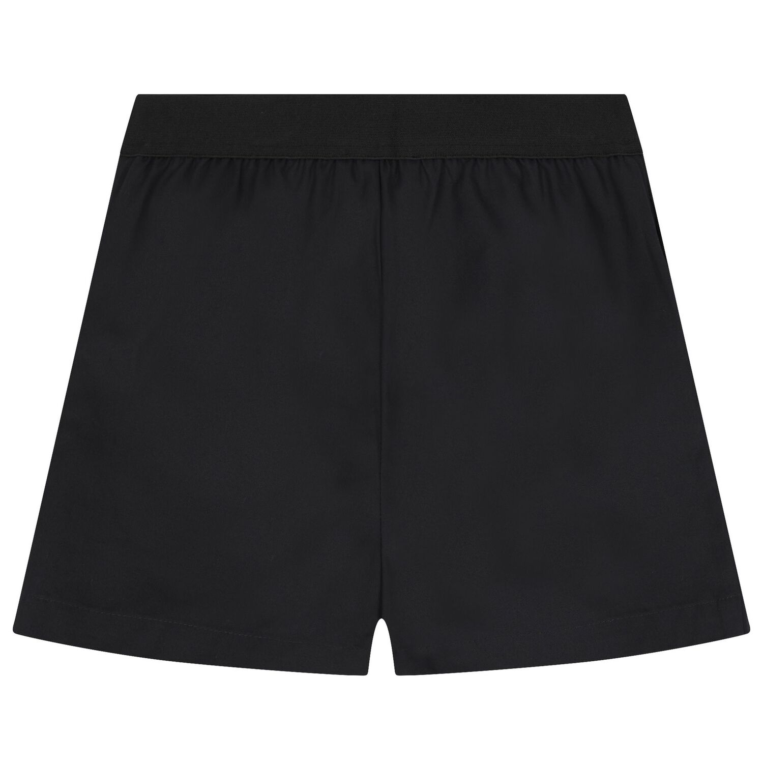 Girls Black Logo Shorts, 1, hi-res image number null