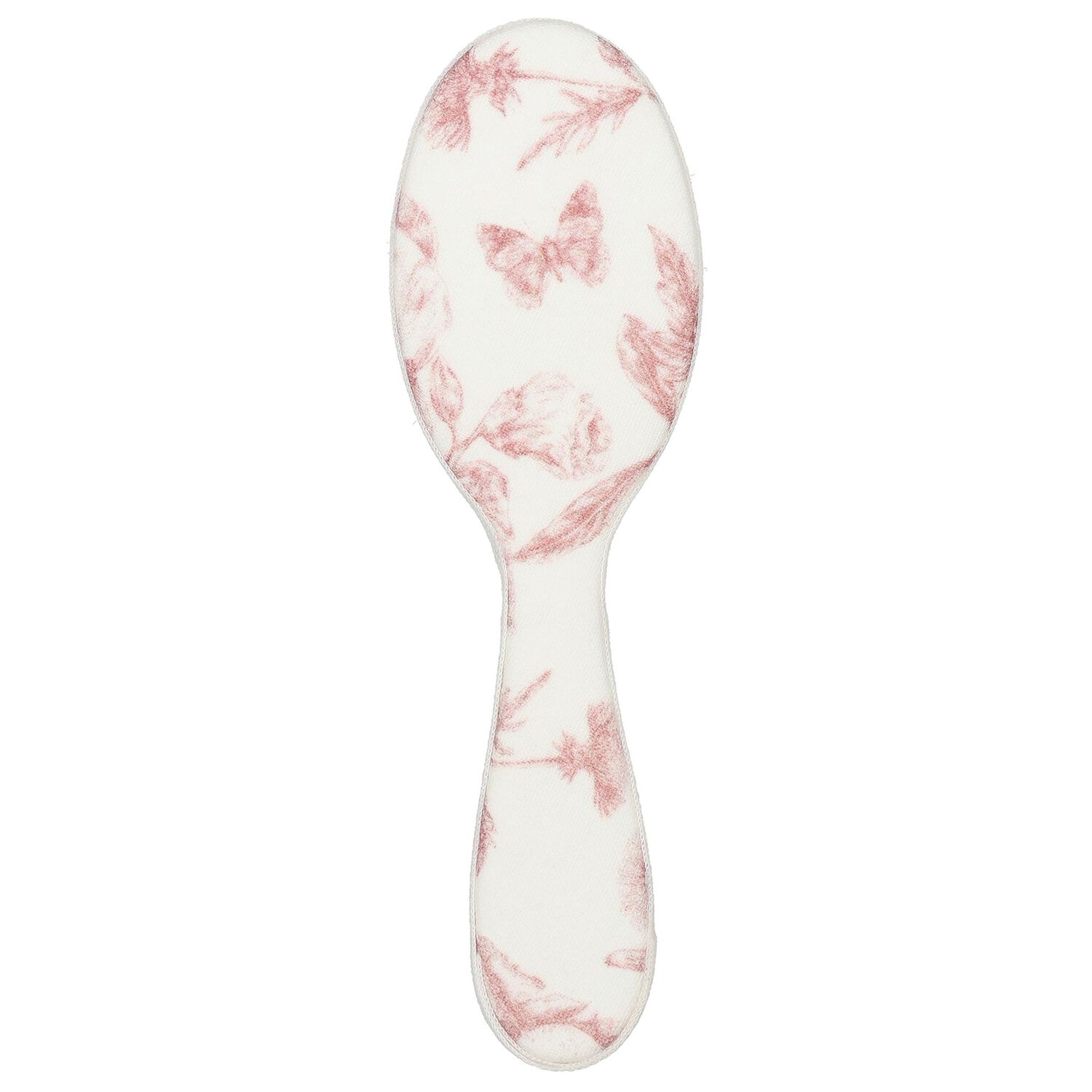 Baby Girls Ivory & Pink Toile de Jouy Brush & Comb Set, 3, hi-res
