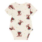 Ivory Teddy Bear Logo Baby Tracksuit Set, 1, hi-res